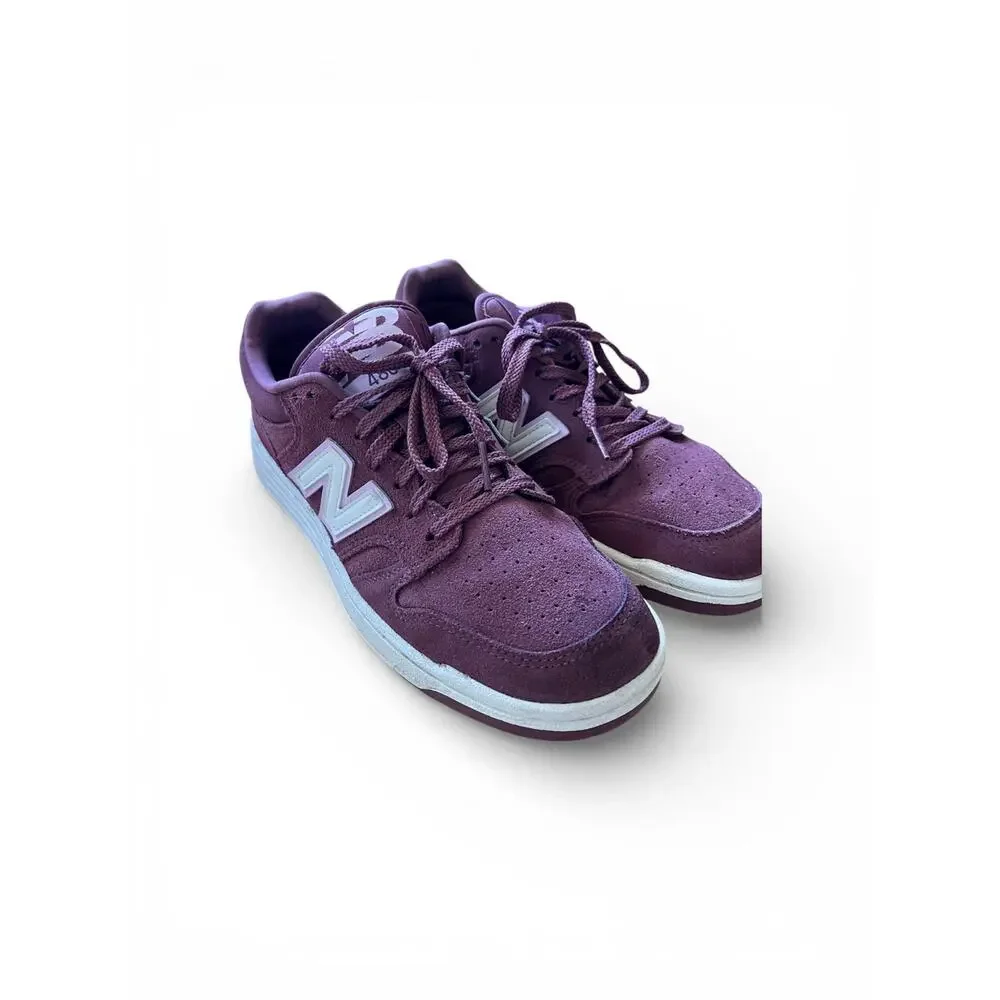 New Balance 480 Sneakers Burgundy Retro Court Skate Size 7.5M 9W Unisex Street